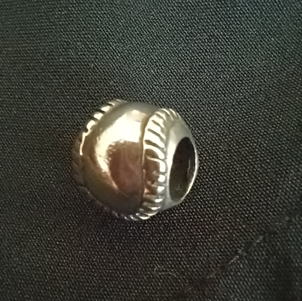 Pandora Baseball Charm